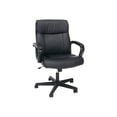thumbnail image 1 of Essentials by OFM ESS-6010 - Chair - executive - armrests - ring-shaped - tilt - swivel - SofThread leather - black, 1 of 5