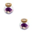 thumbnail image 1 of Ounissouiy Eternal Lantern - Forever Bright Colors Tratamiento de agua dulce Luminous Eternal Flower purple púrpura 2piezas, 1 of 6