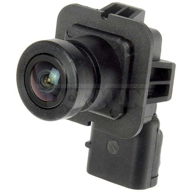 Fits 2011-2012 Ford Explorer Dorman Backup Camera 590-420 OE Solutions; OE Replacement; 135 Degree Horizontal/102 Degree Vertical Viewing Angle; 1.49 Inch Length
