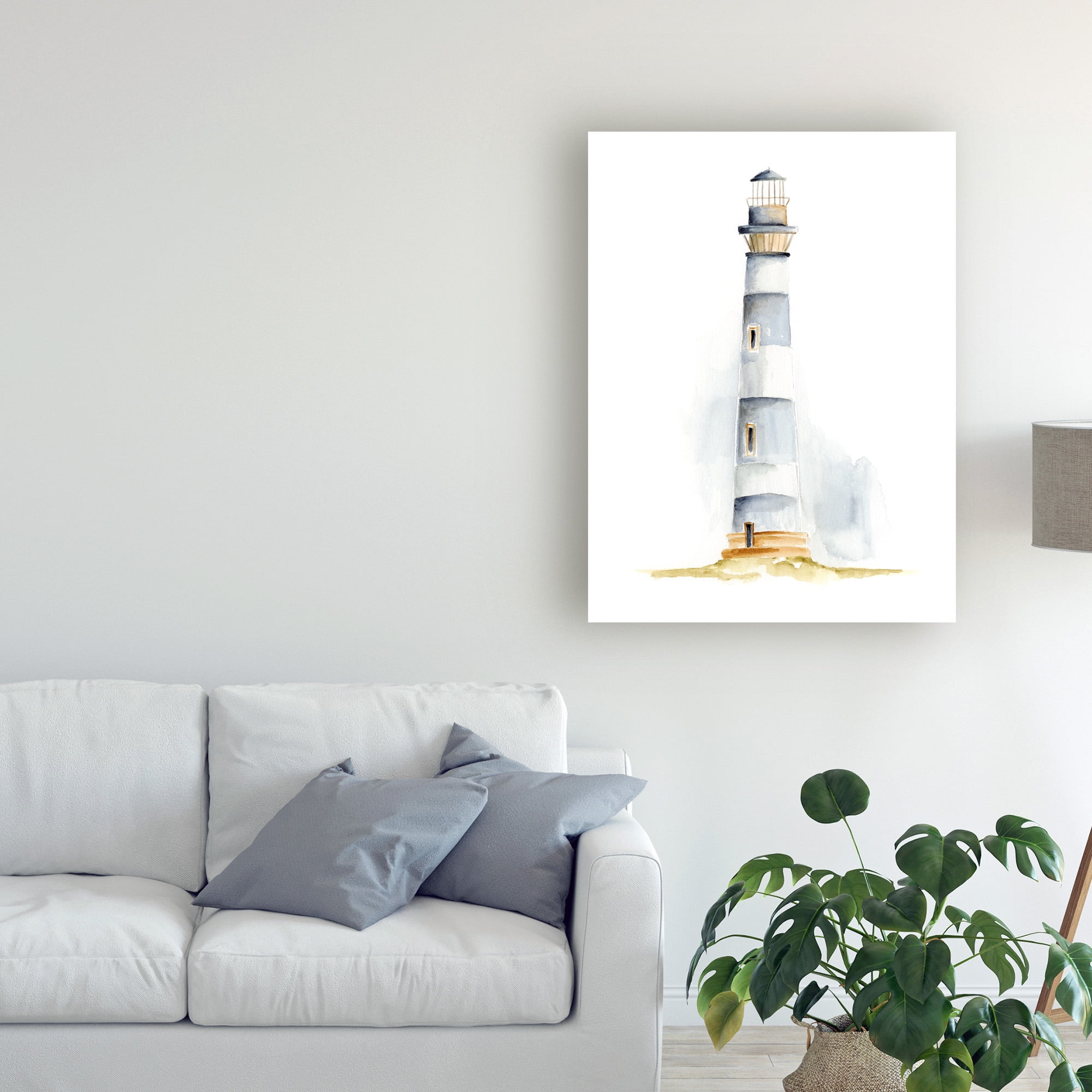 Trademark Fine Art 'Ocean Beacon IV' Canvas Art by Regina Moore