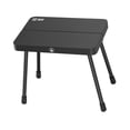 thumbnail image 4 of Taburete plegable para acampar, compacto y pequeño, ideal para ver juegos, playa y jardinería. Negro, 4 of 8