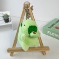 thumbnail image 2 of Cute Cartoon Avocado Capybara Pendant Pulling Rope Vibrate Capybara Plush Toy Doll Bag Hanging Ornaments Keychain Desktop Doll, 2 of 6