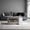 White + Light Oak, variant on Wooden Coffee Tables, 47" Wide Coffee Table with One Open Shelf and One pull Down Cabinet Door, Living Room, Storage Black Wengue and Natural Oak, Black Coffee Tables, Round Coffee Tables