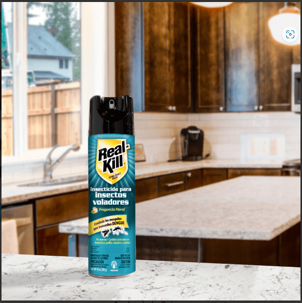 Real Kill Floral 10 oz Mosquito and Fly Insecticide Spray for