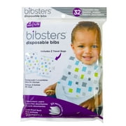 Neat Solutions Babys' Disposable Bibs, 32 Pack