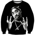 thumbnail image 3 of Sudadera con estampado 3D de rapero y cantante de rock Tupac, sudadera de manga larga, jersey de cuello redondo de gran tamaño, sudadera informal para hombre, sudadera para jóvenes, 3 of 5