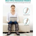 thumbnail image 3 of Nekteck Leg Massager with Air Compression for Circulation and Relaxation, Foot and Calf Massage Machine with Hand-held Controller, 3 of 9