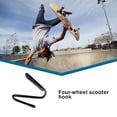 thumbnail image 4 of Scienceny Colgador de monopatín para colgar en la pared, estante de exhibición de Longboard de 10kg, soporte de guitarra de aleación de Herramientas y ferretería, 4 of 6