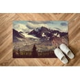 thumbnail image 6 of Mountain Landscape Rug, Area Rug, Winter Landscape Rug, Snowy Mountain Landscape Rug, Landscape Rug, Personalizeds Rug, Car Mat Rug, 3.3'x6.5' - 100x200 cm, 6 of 8