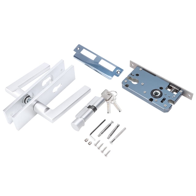 Cerradura de puerta mecánica interior del estilo europeo elegante de aluminio del espacio de la cerradura de puerta del hogar