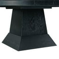 thumbnail image 5 of Bowery Hill Contemporary 4PC Oval Dining Table Set in Black, 5 of 19