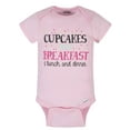 thumbnail image 4 of Onesies Brand Baby Girl Bodysuits, 8-Pack, Sizes Newborn - 12 Months, 4 of 13