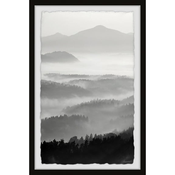 Marmont Hill Gray Days Framed Painting Print