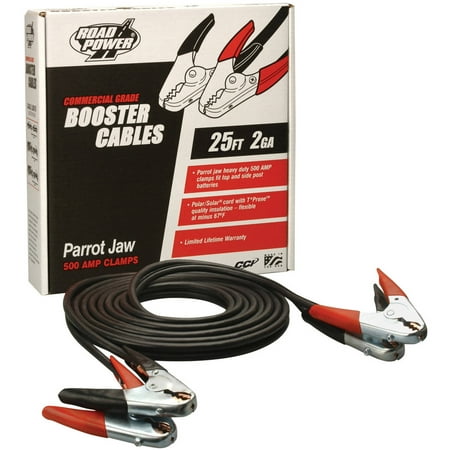 Coleman Cable 08862 25' Ultra-Heavy-Duty Truck and Auto Battery Booster ...