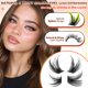 thumbnail image 2 of Extensiones de pestañas Zegaine Wispy Lash Clusters Natural, 144 unidades, 2 of 7