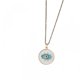 thumbnail image 3 of Collar de ojo de demonio, collar de protección con colgante de ojo azul, joyería para mujeres, niñas Feliz Sencillez, 3 of 4