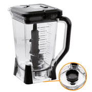 Replacement for Ninja Blender Pitcher 72OZ XL Cup with Top Lid and 6-Blade Assembly, Replacement for Ninja Blender BL660, BL770, BL771, BL773, BL740