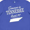 thumbnail image 4 of Inktastic Someone in Tennessee Loves Me Youth T-Shirt, 4 of 5