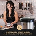 thumbnail image 6 of Buffalo Titanium Grey IH SMART COOKER, Rice Cooker and Warmer, 1.8L, 10 cups of rice, Non-Coating inner pot, Efficient, Multiple function, Induction Heating (10 cups), 6 of 6