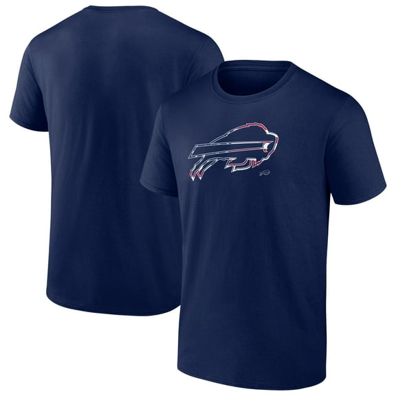 Men's-Fanatics  Navy Buffalo Bills Big & Tall Americana T-Shirt