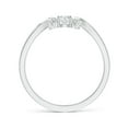 thumbnail image 2 of ANGARA Natural 0.16 Ct. Diamond Infinity Ring in Sterling Silver for Women (Ring Size: 8), 2 of 8