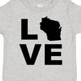 thumbnail image 4 of Inktastic Love Wisconsin Boys or Girls Toddler T-Shirt, 4 of 5