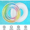thumbnail image 4 of Swimming Ring For Kids, Inflatable Swimming Pool Ring, Rainbow Sequins Swim Ring, Summer Water Toy Pool Party Beach Swimming Ring For Kids_Perfect Gift, 4 of 5