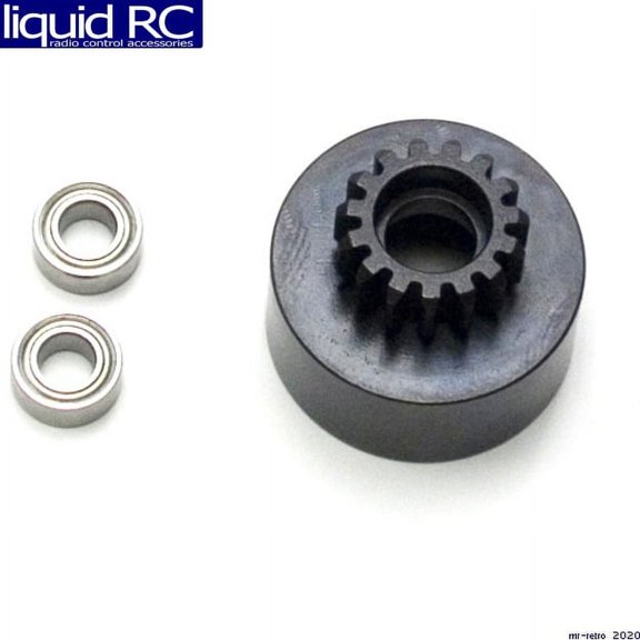 Tekno RC 4125 1/8 Clutch Bell (15t Mod1 Hard W/Bearing)