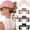 Beige+Brown+Dark Brown+Black, variant on Hat-Friendly Claw Clips for Baseball Caps - 4 Pcs Trucker Hat Hair Clips for Women, Claw Clips for Thick Hair Hat Hairstyles, Gifts Hair Accessories