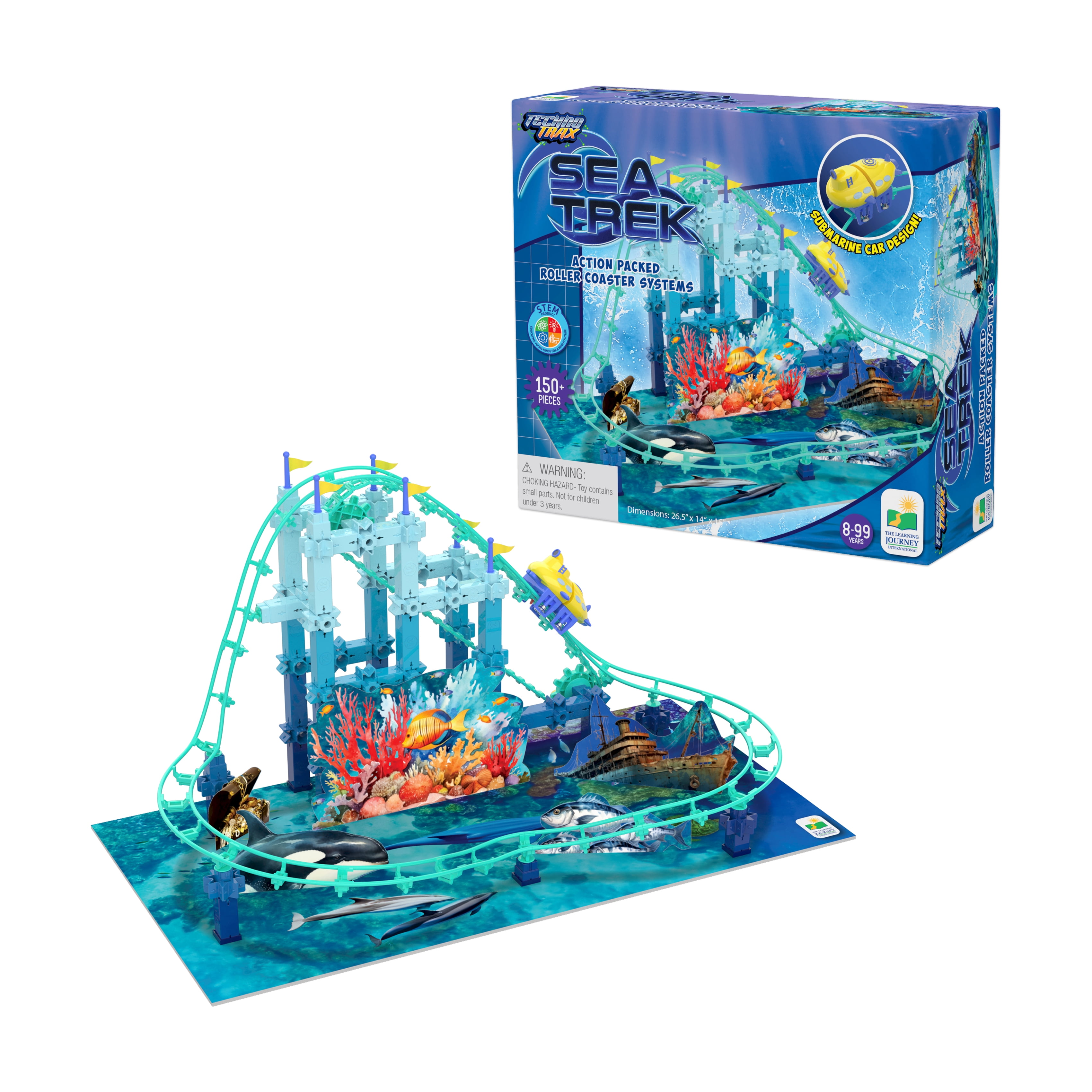 The Learning Journey Techno Trax - Sea Trek: 150+ Pcs