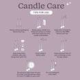 thumbnail image 5 of Mainstays Paraffin Wax 10" Twist Taper Candle, Unscented, Purple, 5 of 6