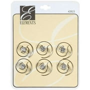 Elements: Twists & Diamonds Hair Clip, 1 ct