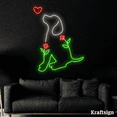 thumbnail image 4 of Craftnamesign Dog Flora Neon Sign, Dog Lover Gifts, Nursery Kid Room Decor, 4 of 4