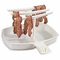 thumbnail image 4 of Support à Bacon pour Micro-Ondes, Plateau de Cuisson, Moule à Bacon, 4 of 5
