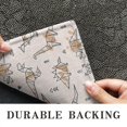 thumbnail image 6 of Beige Origami Dinosaurs Geometric Pattern Door Rugs,Washable Non Slip Door Mats Indoor,Decorative Door Mats,Entry Mat Indoor for Entrance,Bedroom,Kitchen,Bathroom,17"x30", 6 of 6