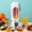 firework, variant on Portable Personal Blender, 500ML Cordless Portable Juicer Shakes and Smoothies Blender, Small Blenders with 12 Stainless Steel Blades, BPA Free Travel Cup & Lid, USB-C Rechargeable