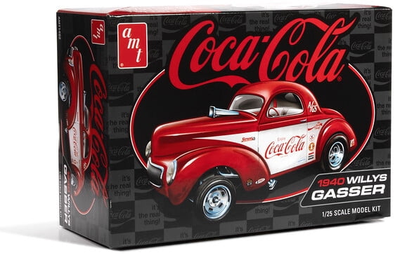 1940 Willys Coupe (Coke Race Team) AMT Model Kit
