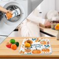 thumbnail image 3 of Yayeee Drying Mat for Kitchen Counter Dishes Microfiber Coffee Decorative Pad, Pumpkins Pattern, 3 of 9