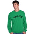 thumbnail image 5 of Funny Anti You Sarcastic Attitude Long Sleeve TShirt Men Women Brisco Brands 3X, 5 of 6