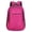Hot Pink, variant on Fashion Travel Backpack , Large Capacity Solid Color Multipurpose Knapsack , Transparent PVC and Heavy Duty Hardware , Stadium Approved Event Access and Outdoor Gear Storage