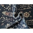 thumbnail image 4 of GLN Rugs Sumer - Indoor, Machine Washable Area Rug 6'x9' Moroccon Black Home Carpet, 4 of 9