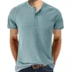 thumbnail image 1 of H Camisa Henley Raglán De Manga Corta Para Hombre,, 1 of 2