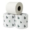 Boardwalk Green Plus Bathroom Tissue, 2-Ply, White, 500 Sheets, 80 Rolls/Carton