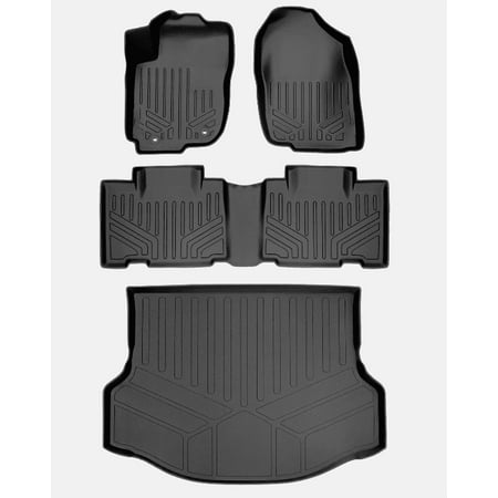 Fit For Toyota RAV4 2013-2018 (No Electric No Hybrid) Floor Mats Cargo Liner Fit For Toyota RAV4 2013-2018 (No Electric No Hybrid) Floor Mats Cargo Liner