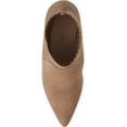 thumbnail image 5 of Cecelia New York Renata Pointy Toe Sock Bootie Mustang Taupe Fitted Wedge Boots (Mustang, 7.5), 5 of 7