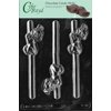 Cybrtrayd Life of the Party K091 Puppy Dog Pretzel Pop Chocolate Candy Mold in Sealed Protective Poly Bag Imprinted with Copyrighted Cybrtrayd Molding Instructions