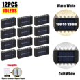 thumbnail image 1 of Lámpara Solar de pared para exteriores, luces Led cálidas, resistente al agua IP65, iluminación luminosa de arriba y abajo para jardín, balcón y patio, decoración exterior, 1 of 4