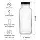 thumbnail image 2 of Botellas de vidrio para bebidas HINGWAH, 360 ml, juego de 12 con tapas y cepillo, 2 of 7