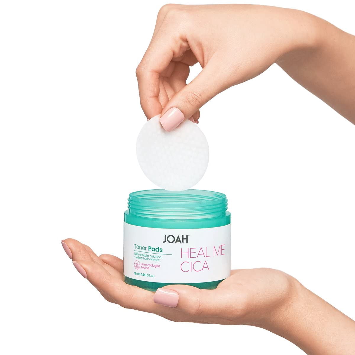 JOAH Heal Me CICA Toner Pads, Centella Asiatica for Soothing, Calming, Balancing