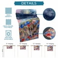 thumbnail image 6 of American Flag Table Runner 90 Inches, Forest Funny Dogs Red Blue Independence Day Bed Runner Dresser Scarves Tabletop for Indoor Outdoor Parties/Ceremony/Banquet, 13" x 90", 6 of 9